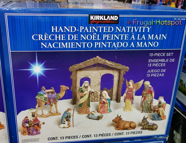 Kirkland Signature Nativity Set hand painted | Costco