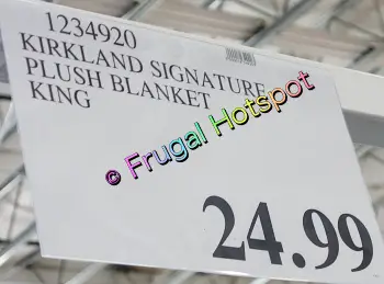 Kirkland Signature Plush Blanket King | Costco Price