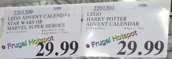 Lego Advent Calendar | Costco Price