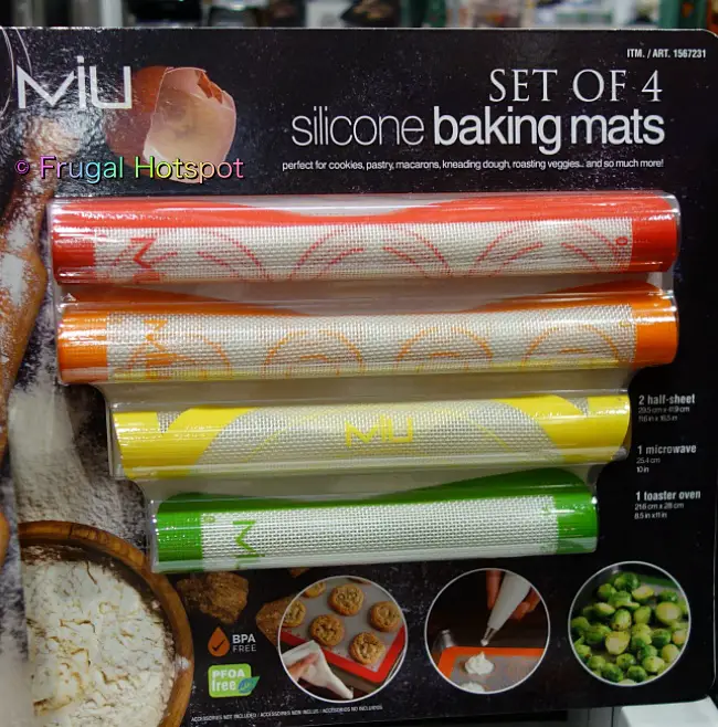 Miu Silicone Baking Mats Set | Costco