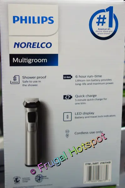 Philips Norelco Multigroom All-in-One Trimmer description | Costco