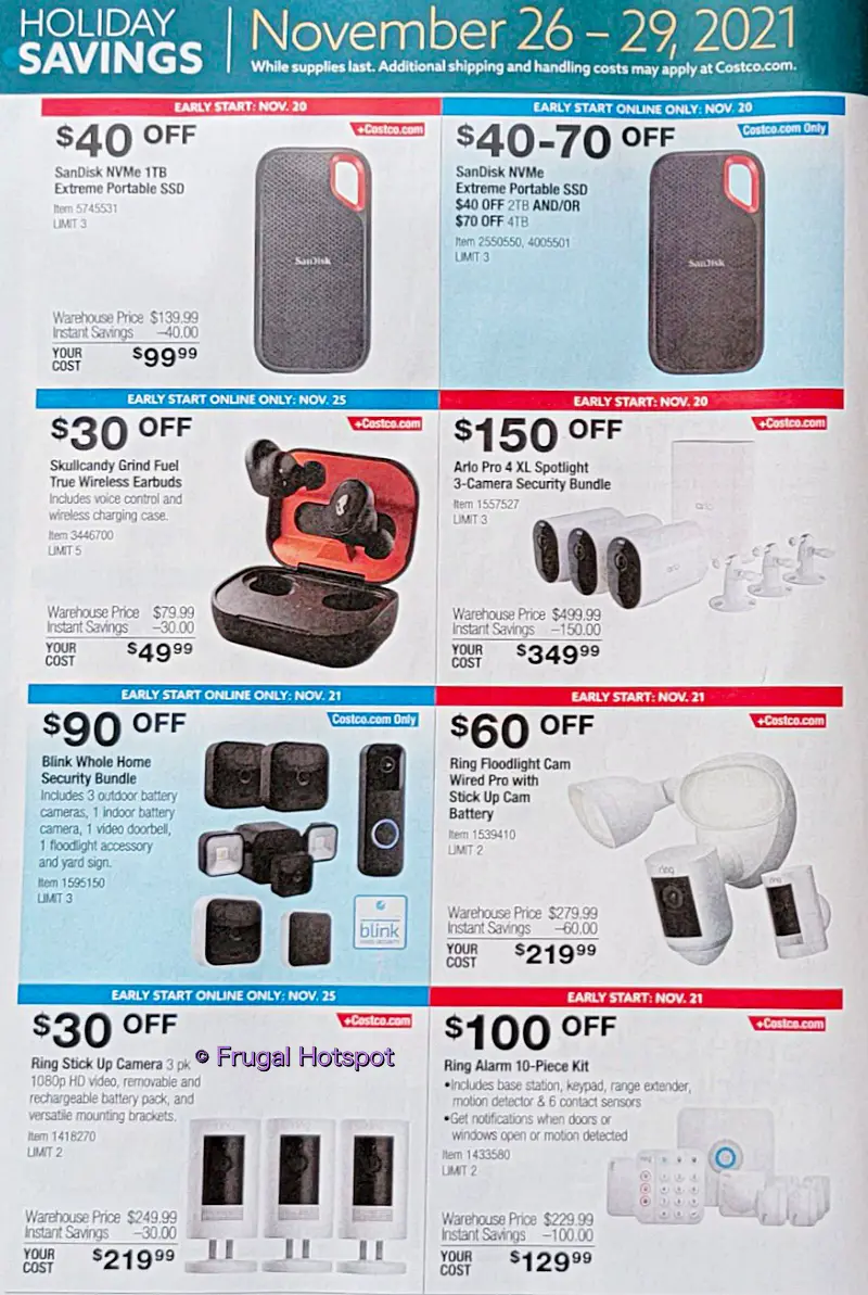 Costco Black Friday and Holiday Savings 2021 Book | Page 14a