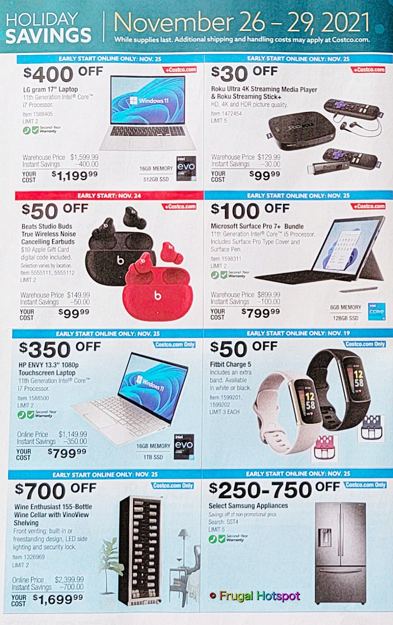 Costco Black Friday and Holiday Savings 2021 Book | Page 15a