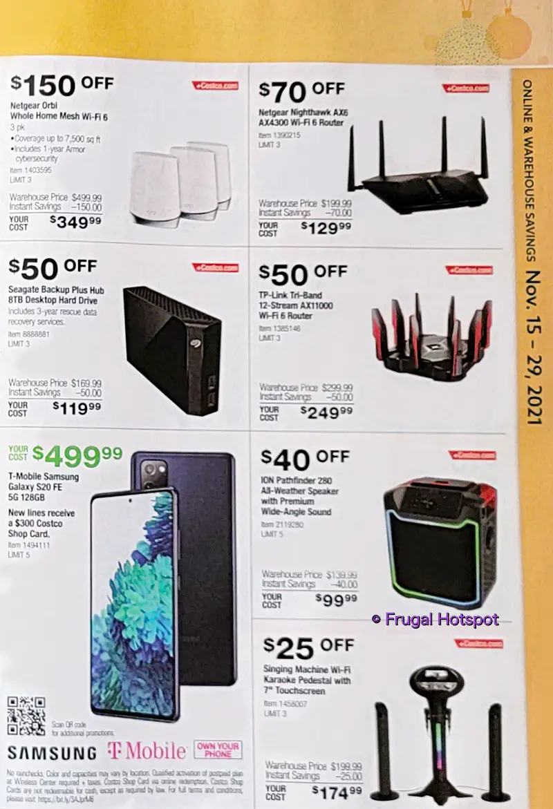 Costco Black Friday and Holiday Savings 2021 Book | Page 7b