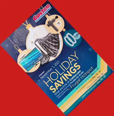Costco Black Friday and Holiday Savings November 2021 December | Cover