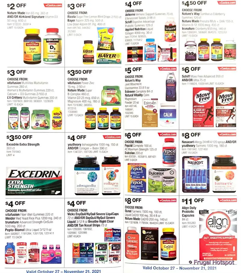 Costco Coupon Book NOVEMBER 2021 Page 10