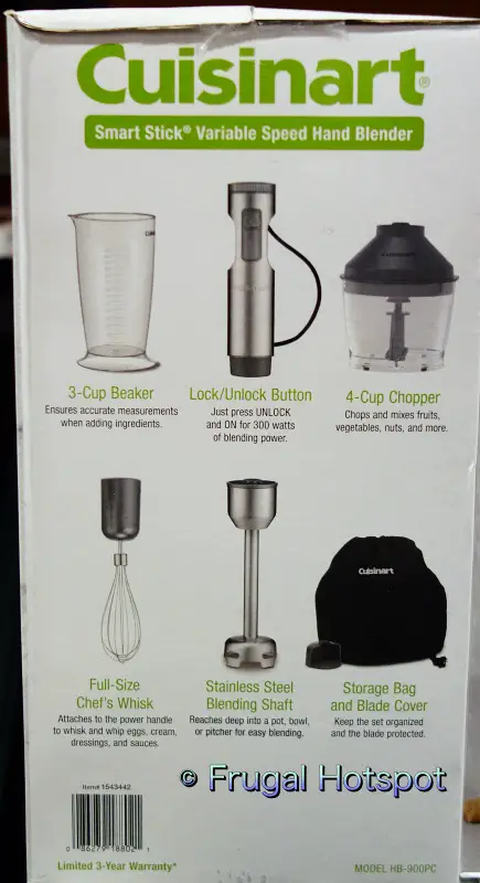 Cuisinart Hand Blender attachements | Costco