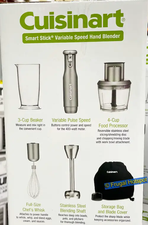 Cuisinart HB-900PC Immersion Hand Blender with Storage Bag