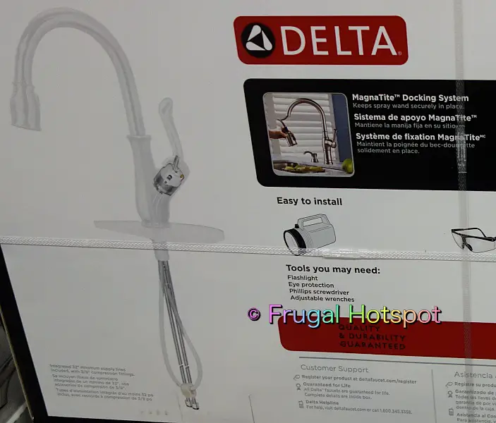 Delta Auburn Pull-Down Kitchen Faucet | Costco 2