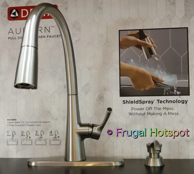 Delta Auburn Pull-Down Kitchen Faucet | Costco Display