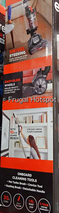 Eureka DashSprint Upright Vacuum | description | Costco