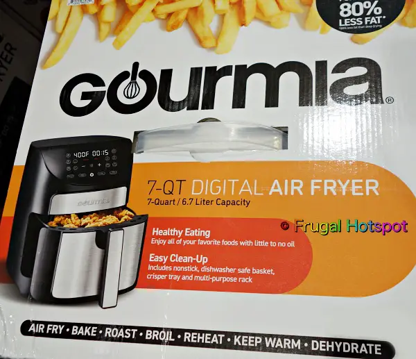 Gourmia 7 Quart Digital Air Fryer | Costco 2