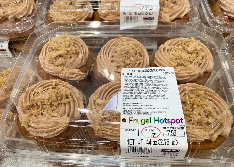 Kirkland Signature Snickerdoodle Mini Cake | Costco Price