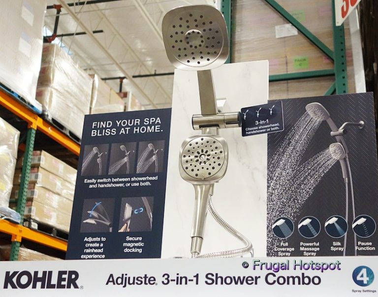 Kohler Adjuste 3in1 Showerhead Costco Sale! Frugal Hotspot