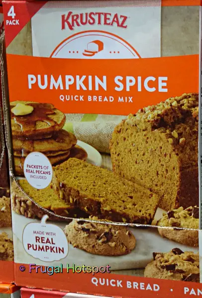 Krusteaz Pumpkin Spice Quick Bread Mix | Costco