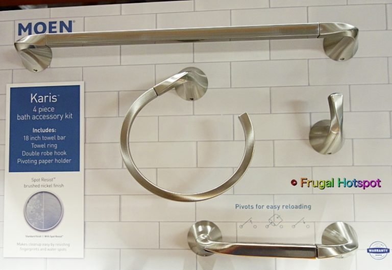 Moen Karis Bath Accessory Kit Costco Sale! Frugal Hotspot