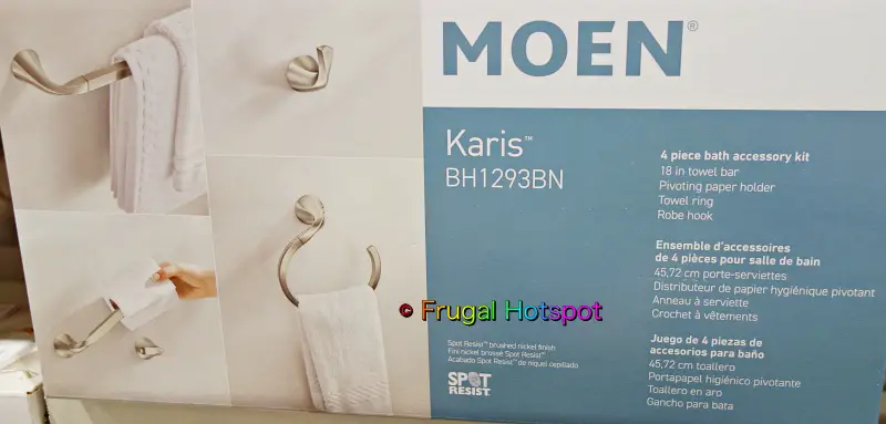 Moen Karis Bath Accessory Kit | Costco