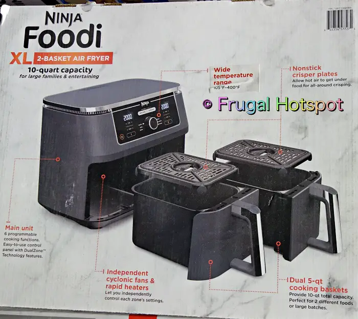 Costco] Ninja Foodi 4-in-1 8-qt. 2-basket Air Fryer - $159.99 [OOS] -  RedFlagDeals.com Forums