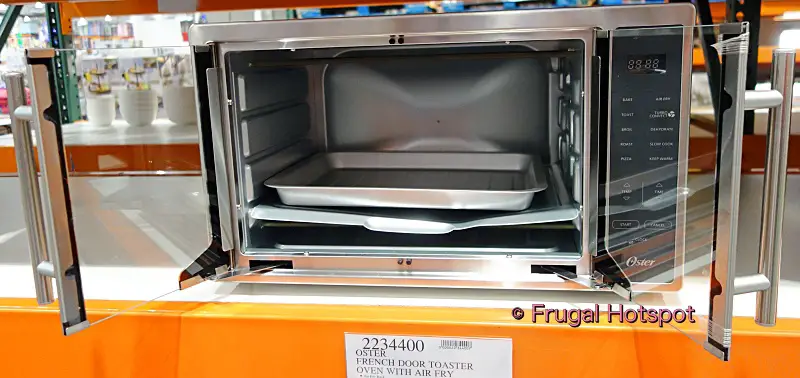 Oster French Door Air Fry Oven | Interior view | Costco Display