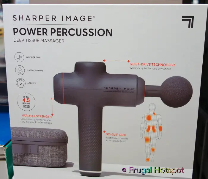 Sharper Image Power Percussion Deep Tissue Massager | Costco