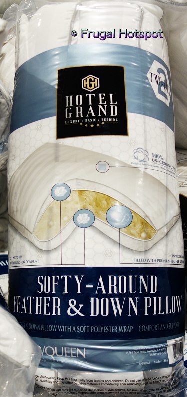 Hotel Grand Softy Around Feather and Down Pillow | Costco