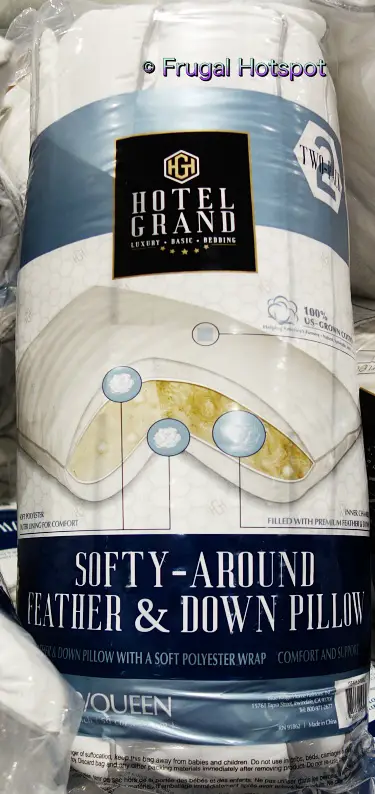 Hotel Grand Softy Around Feather and Down Pillow | Costco