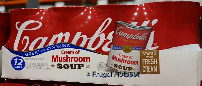 Campbell's Cream of Mushroom Soup 12 pack | Costco