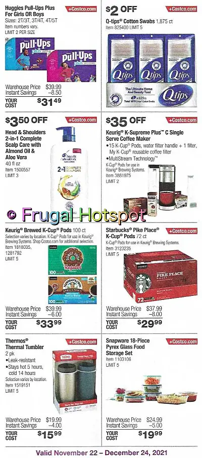 Costco Coupon Book DECEMBER 2021 | P 10