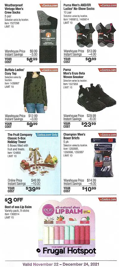 Costco Coupon Book DECEMBER 2021 | P 12