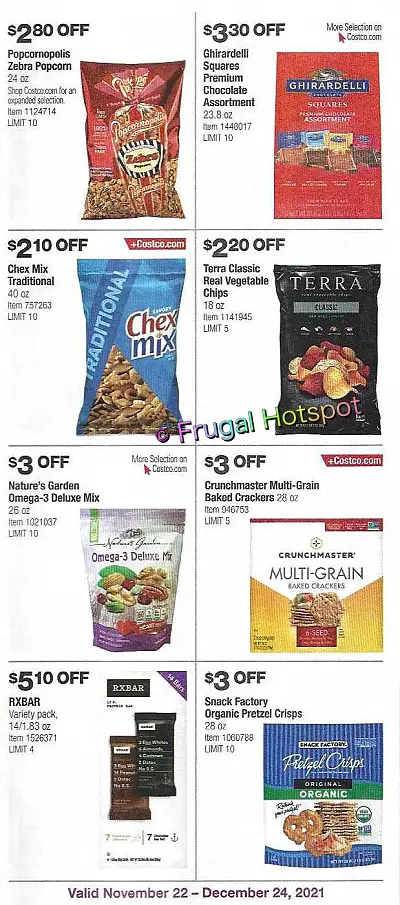 Costco Coupon Book DECEMBER 2021 | P 16