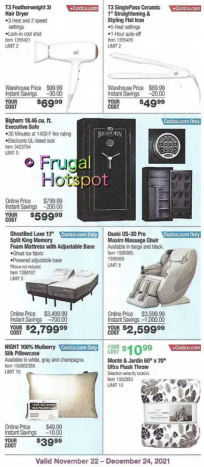 Costco Coupon Book DECEMBER 2021 | P 6