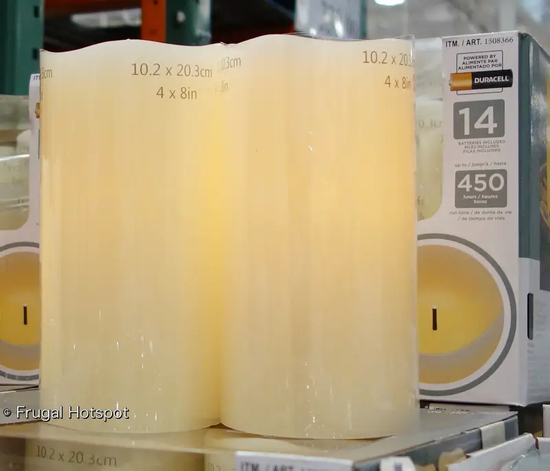 Gerson LED Flameless Candles | Costco Display