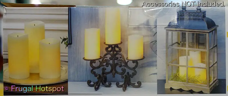 Gerson LED Flameless Candles | Display options | Costco