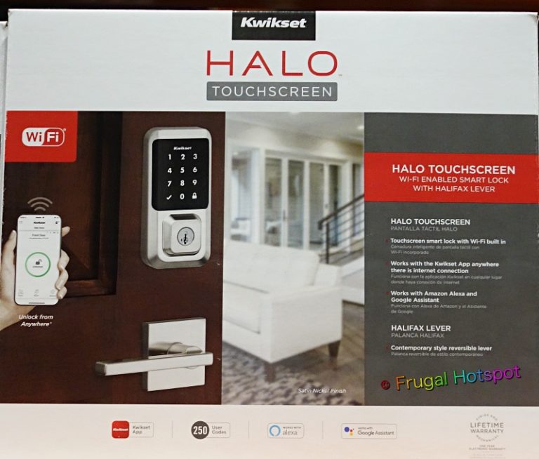 Kwikset Halo Touchscreen Door Lock Costco Sale!