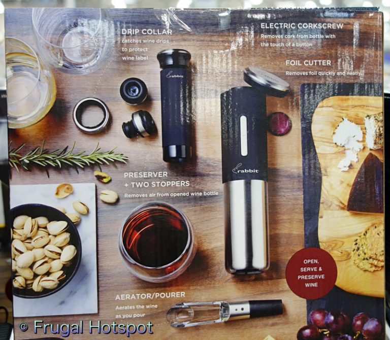 Rabbit Electric Wine Opener Costco Sale! Frugal Hotspot