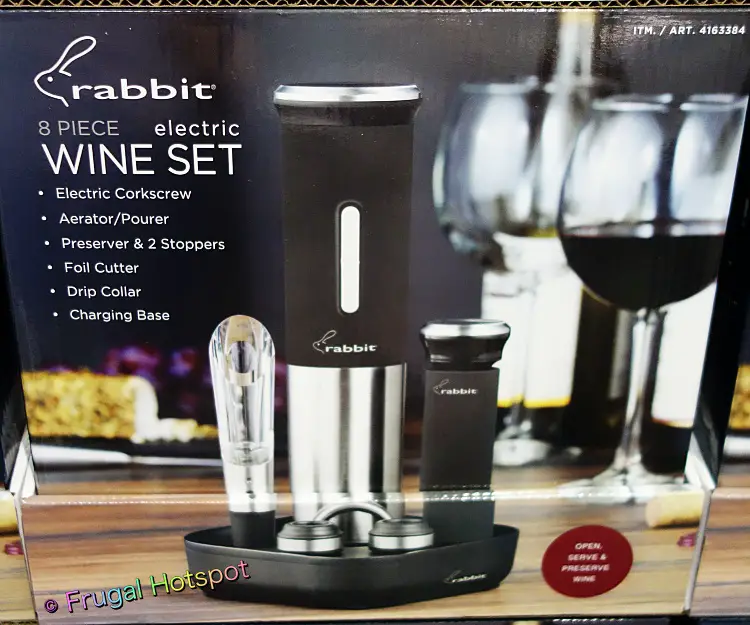 Rabbit Electric Wine Opener Set | Costco