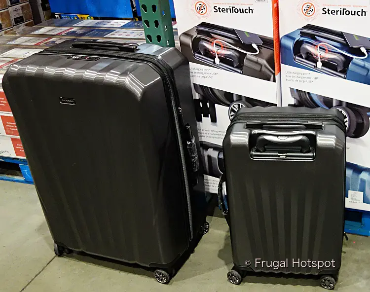 Ricardo Windsor 2-Piece Hardside Luggage Set | Costco display