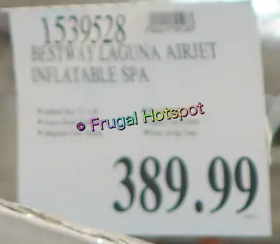 Saluspa Laguna AirJet Portable Inflatable Spa by Bestway | Costco Price