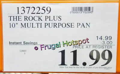 The Rock Plus Multi Pan | Costco Sale Price
