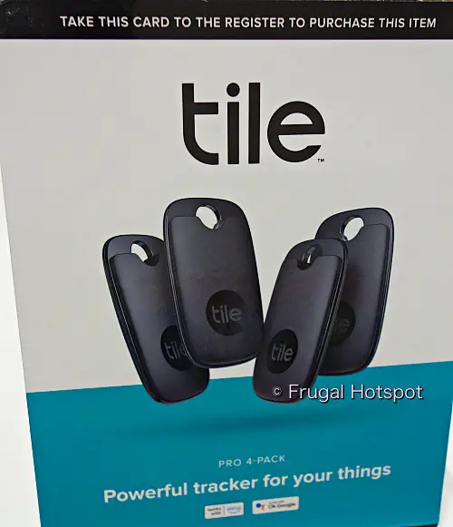 Tile Pro Bluetooth Tracker (2022) | Costco 4 pack