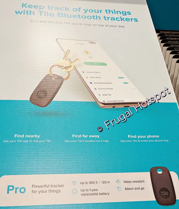 Tile Pro Bluetooth Tracker (2022) | info | Costco