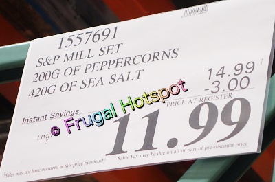 Trudeau Salt and pepper mill | Costco Sale Price