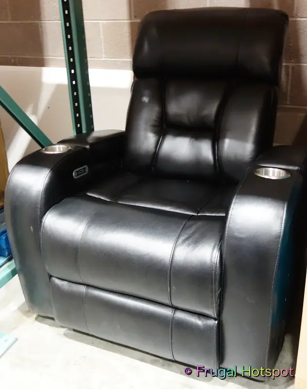 Bronston Leather Power Theater Recliner | Costco Display