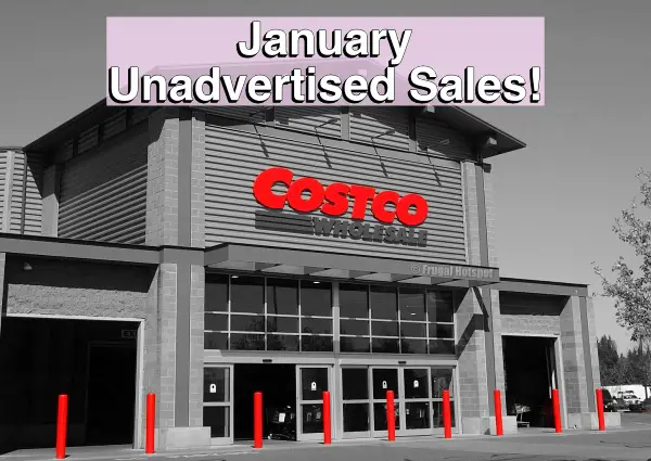 Costco Unadvertised Sales | January