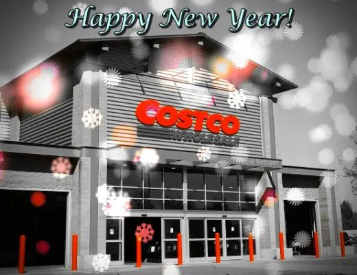 Covington Washington Costco Exterior | Happy New Year