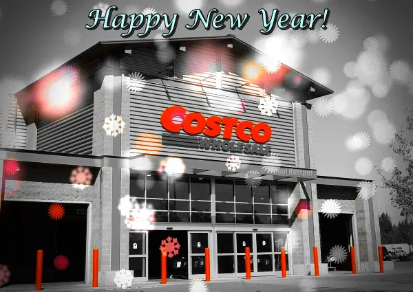 Covington Washington Costco Exterior | Happy New Year