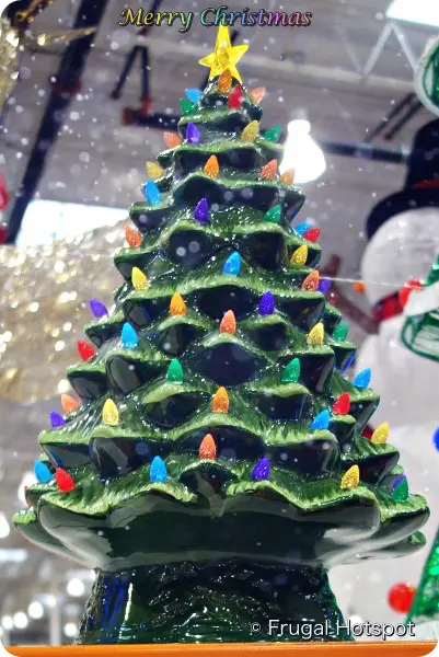 Merrry Christmas Ceramic Christmas Tree | Costco