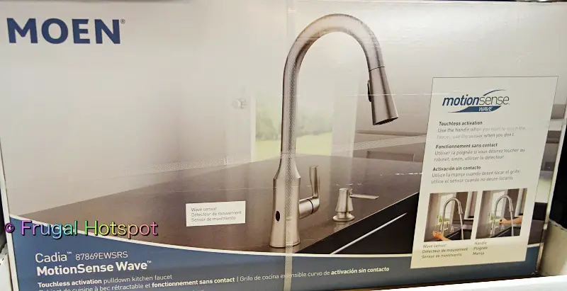 Moen Cadia MotionSense Wave Touchless Activation Pulldown Kitchen Faucet | Costco