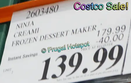 Ninja CREAMi Ice Cream Maker | Costco Sale Price 