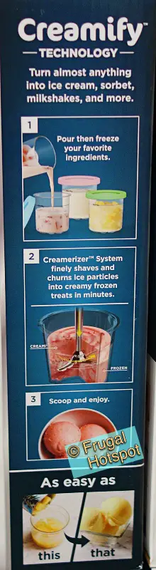 Ninja CREAMi Ice Cream Maker creamify | Costco